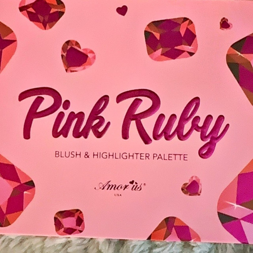 pink Ruby, blush palette